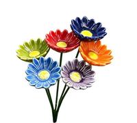 Bee Water Station 6 Pieces Flower Shaped Bird Bath R Shaped Garden Bees