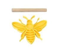 Bee Waterer, 3D Printed Hydration Station, Sturdy Garden Accessory, Outdoor Friendly Design, Pollination Support Tool for Beekeeping, Balcony, Patio, Lawn, Yard, Garden Decoration, Yellow Color