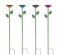 Bee Watering Cups - Butterfly Bath Garden Water Feeder with Flower Design - Outside Bee Waterer | Outdoor Backyard Porch Yard Lawn Flower Bed Birdwatchers Nature Lovers