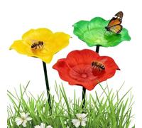 Bee Watering Station | 3 Pieces Metal Drinking Bowl