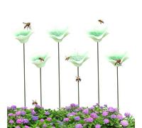 Bee Watering Station 6 Pieces Flower Bd bird baths butterfly feederird Bath