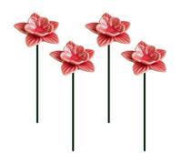 Bee Watering Station, Ceramic Bee Waterer, Flower Garden Stake