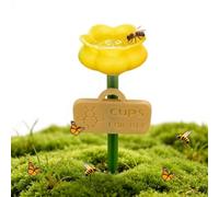Bee Watering Station - Flower Butterfly Feeder | Garden Bee Bath