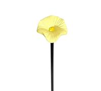 Bee Watering Station - Flower Shaped With Stake, Decorative Colorful Resin