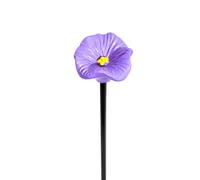 Bee Watering Station - Flower Shaped With Stake, Decorative Colorful Resin