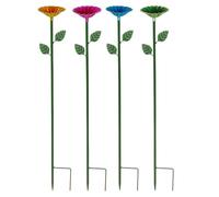 Bee Watering Station for Garden, 4X Bee Bath Set, Anti-drowning Beekeeping Supply, Hydration Tools for Apiary, Butterfly Habitat, Outdoor Backyard Farm Use, 25,2 x 3,15 pollici