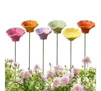 Bee Watering Station for Garden 6 Pieces Flower Pollinator Drinker