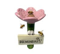 Bee Watering Station For Garden | Flower-Shaped Drinking Bowl,Butterfly Wateing | For Beekeeping BiraBee Watering Station with Stand - Fds Hives Hummingbird Keeping Outdoors Outside Butterfly