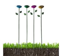 Bee Watering Station for Garden - Flower Shaped Metal Bee Bath, Drinking Cups for Pollinators, Outdoor Garden Accessory Bees, Butterflies, Hummingbirds, Backyard, Patio, Nature Lovers