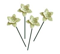 Bee Watering Station for GardenCeramic Waterer, Flower Shape Bee Waterer
