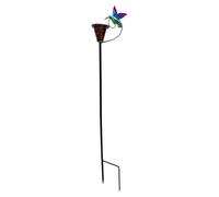 Bee Watering Station - Metal Garden Bath Plate | Ground Stake Feeder