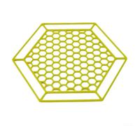 Bee Watering Station per honeycomb Float 4-Pack Safe Bee Watering | per honeycomb texture, prevents drowning, safe landing per zone, 4-pack value, garden essential