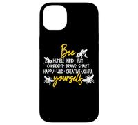Bee Yourself umile gentile divertimento coraggioso intelligente gioioso Custodia per iPhone 14 Plus