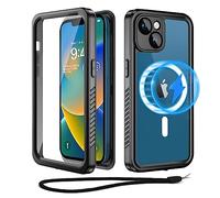 Beeasy Cover per iPhone 13 Magnetica Impermeabile - 360° Militare Antiurto Antipolvere IP68 Waterproof, Indistruttibile Resistente Subacquea Custodia, con Protezione Schermo e Fotocamera