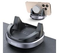 Beeasy Porta Cellulare Auto per Cruscotto, Rotazione a 360° Supporto Telefono Auto, Silicone Antiscivolo, Porta Telefono Auto Universale per iPhone Samsung Xiaomi Nokia OPPO Google Smartphone