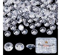 Beebeecraft 1 Scatola da 100 Pezzi di Mini Pietre di Zirconia Cubica da 6mm Sfaccettate con Retro Appuntito Gemme di Diamanti CZ Perline per Gioielli Fai da Te Nail Art Decorazioni per Abbellimenti