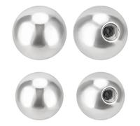 Beebeecraft 3~4mm Vite Pallina di Supporto 925 Sterling Silver Rotonda Pallina Ferma Orecchini Perno Perno per Orecchino Piercing Forniture Risultati