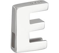 Beebeecraft Perlina con Lettera Lettera e In Argento Sterling Lettera Maiuscola Alfabeto Perlina Collana Braccialetto Ciondolo Ciondolo per La Creazione di Gioielli