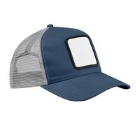 Beechfield - AppliquÈ Patch 5-Panel Trucker - Slate Blue/Light Grey - One Size
