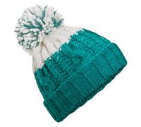 Beechfield B437 Apres Beanie - Berretto invernale lavorato a maglia, taglia unica, Bianco Smeraldo, Taglia unica