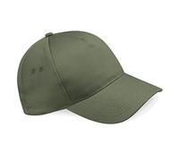 Beechfield B15 Ultimate 5 Pannello Cap - Verde Oliva