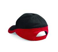 Beechfield B171 Contrast Brushed Cotton Twill Teamwear Baseball Cap Hat