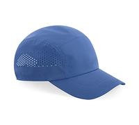 Beechfield B188 Berretto da corsa tecnico, Blu cobalto.
