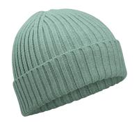 Beechfield B341 Berretto in cotone biologico per bambini, Verde polvere., Taglia unica