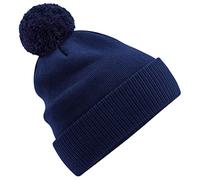 Beechfield B450N Organic Cotton Snowstar Beanie - Oxford Navy