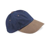 Beechfield B57 Cappellino Baseball Low Profile in Cotton Drill Rosso
