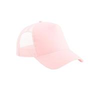 Beechfield® B640B Junior Snapback Trucker, Rosa pastello/Rosa pastello, Etichettalia unica