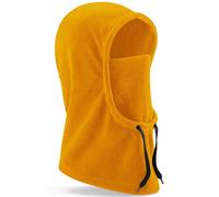 Beechfield Balaclava Aperta In Fleece Riciclato Giallo Blu Nero Grigio