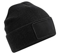 Beechfield - Beechfield Removable Patch Thinsuateâ„¢ Beanie, Basco Unisex - Adulto