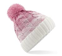 Beechfield Berretto Beanie Invernale In Maglia Acrilica Con Pon Pon