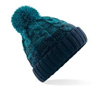 Beechfield Berretto Beanie Invernale In Maglia Acrilica Con Pon Pon