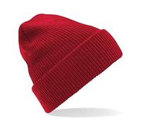 BEECHFIELD Berretto Cuffia Mod. Heritage Beanie colore rosso
