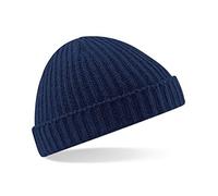 Beechfield - Berretto da pescatore, stile rétro, unisex blu French Navy