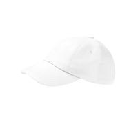 Beechfield Berretto in Cotone Basso Profilo-Cappello B58 per Uomo e Donna - Bianca