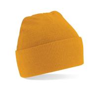 Beechfield berretto originale con risvolto Mustard Taglia unica