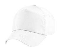 Beechfield - Cappellino 100% Cotone - Unisex (Taglia unica) (Bianco)