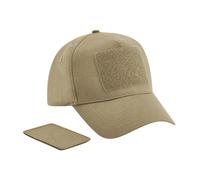 Beechfield Cappellino Baseball 5 Pannelli In Cotton Con Patch Rimuovibile