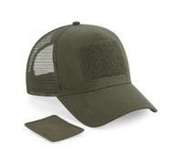 Beechfield Cappellino con Visiera Tasca a Toppa Adulto Unisex (RW8549)