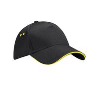 Beechfield Cappellino Da Baseball 5 Pannelli Visiera a Sandwich (PC7033)