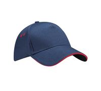 Beechfield Cappellino Da Baseball 5 Pannelli Visiera a Sandwich (PC7033)