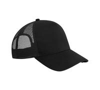 Beechfield Cappellino Snapback Baseball Mesh Back Nero Blu Navy Grigio Chiaro