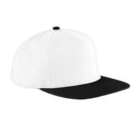 Beechfield Cappellino Snapback Visiera Piatta Tinta Unita Unisex (RW6745)