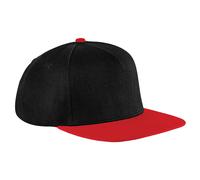 Beechfield Cappellino Snapback Visiera Piatta Tinta Unita Unisex (RW6745)
