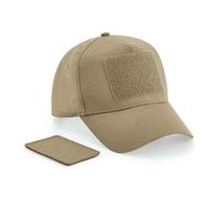 Beechfield Cappello Baseball 5 Panel In Tela Di Cotone Regolabile Rimovibile