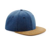 Beechfield - Cappello con Visiera in Simil-Camioscio - Unisex (RW6709)