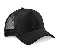 Beechfield Cappello Da Baseball Snapback Vintage Regolabile In Rete